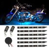 LEDGlow 6pc Advanced Ice Blue LED Motorcycle Accent Neon Underglow