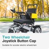 2 Pack Wheelchair Joystick Controller, Wheelchair Joystick Button Cap for