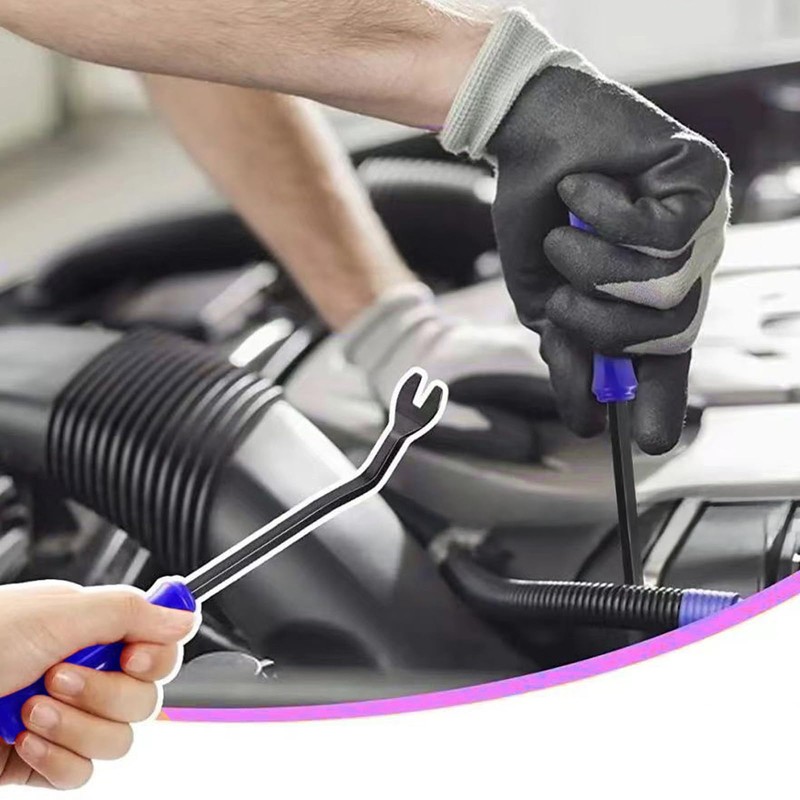 HAPPOW 100PCS Car Trim Clips Kit with 5 Trim Removal