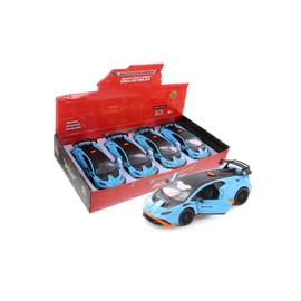 Showcasts Lambo Huracan STO, Blue 68279D - 1/24 Scale Diecast Model Car