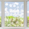 CONGGUAN 26 Pcs Leaf Shape Anti-Collision Window Decals Bird Strike