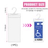 Ohleats Handicap Placard Holder for Car, Transparent Disabled Parking Permit