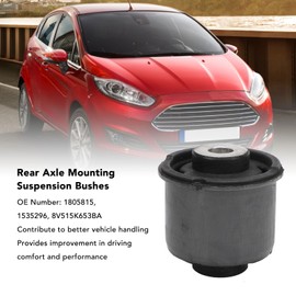 Rear Axle Mounting Bushes, Rubber Bushings for Ford 1980-1996 and later models, Fits Fiesta Mk7 2008-2017, B 1.0 EcoBoost 1.4 MPV, 1805815, 1535296, 8V515K653BA