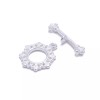 Unbranded 925 Sterling Silver OT Clasp Size 11x17mm 2 Sets