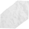 iplusmile 1Pc Plush Christmas Table Runner Decorative White Table Flag