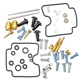 SecosAutoparts Carburetor Gaskets Rebuild Kit Fits for Yamaha XVS11A XVS1100A V-Star 1100 Classic 1999-2005