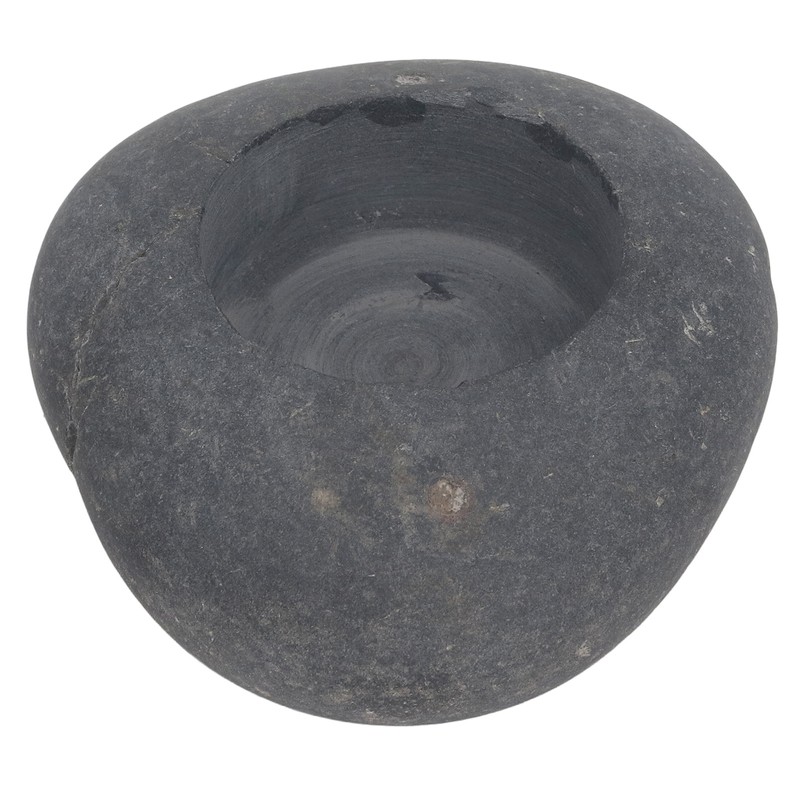 Pebble Candle Holder Handmade Decorative Stone Tealight Candle Holder for