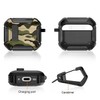 CCSmall for AirPods 4th Case Camouflage with Carabiner Keychain, Full