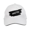 Makoroni - Walter Name Hat Adjustable Cap, DesC77 White