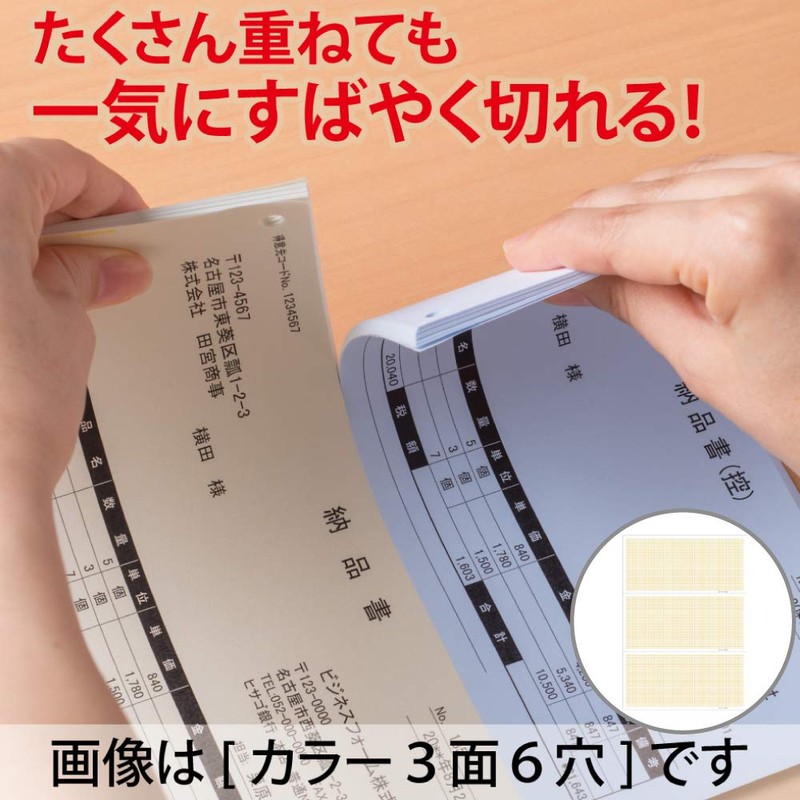 ヒサゴ 帳票 マルチプリンタ A4 地紋 3面 100枚 BP2057