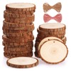Fuyit Wooden Discs 30 x Wooden Log Discs 7-8 cm