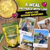 Jalapeno Yellow Corn Grits with Cheddar Cheese + Hatch Green