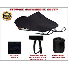 Snowmobile Snow Machine Sled Cover Compatible for Ski Doo Bombardier MXZ MX Z Trail 700 for Model Years 2001-2002. 200 Denier Storage Cover.