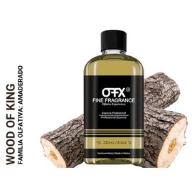 Fine Fragrance, Esencia para difusor aroma Wood of King, 250ml, ultra concentrada para uso exclusivo en difusores profesionales y aromaterapia