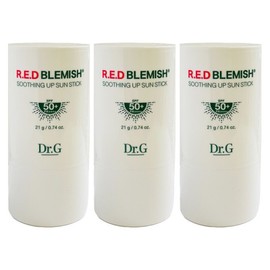Dr.G Red Blemish Soothing Up Sun Stick 21g (SPF50+) 3 Pieces / Circle / 닥터지 레드 블레미쉬 수딩 업 선스틱 21g(SPF50+) 3개  써클