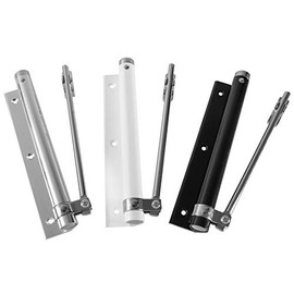 Bar Door Closer - 2 Variants: 55 kg / 75 kg Closing Force - Available in 3 Colours, white