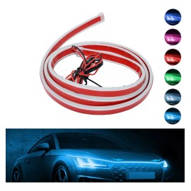 PUNKZZ Tira Led Secuencial Cofre Auto Camioneta Luz Diurna Suv 1.8m