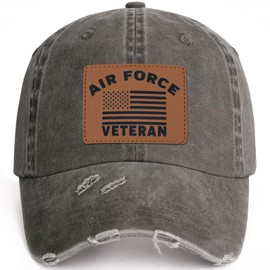 qchdln Unisex Adjustable Patriotic Veterans Baseball Cap Veteran Hats, Birthday, Father's Day and Veterans Day Gift for Men