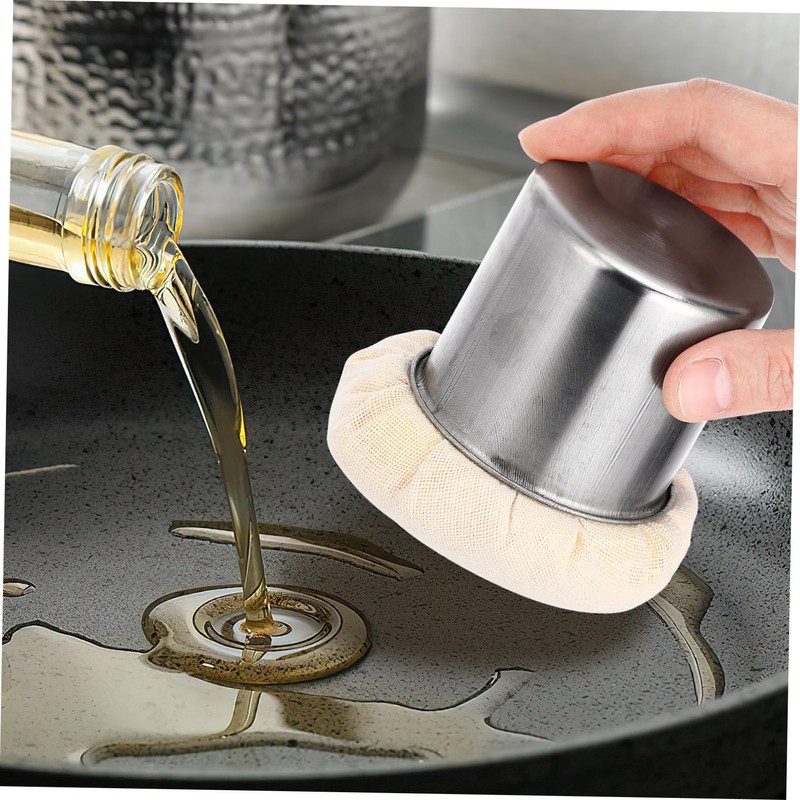 Ciieeo Practical Oil Mop for Kitchen Pancakes Wear Resistant Oil