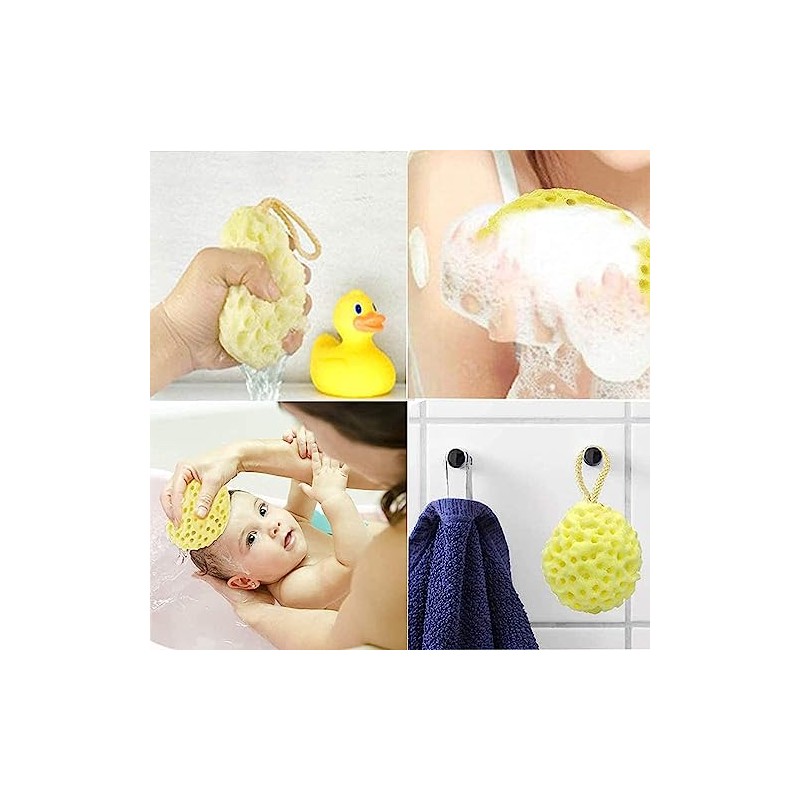Kit de 2 Esponjas de Baño Naturales para en Forma