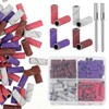 ITADAKU 120 Pcs 3mm Mini Sanding Bands for Nail Drill