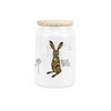 Purely Home Hares & Dandelions Ceramic Decaf Coffee Storage Canister