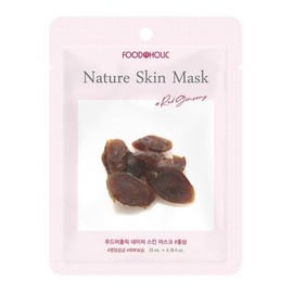 Foodaholic Nature Skin Red Ginseng Mask Pack / 푸드어홀릭 네이처스킨 홍삼 마스크팩