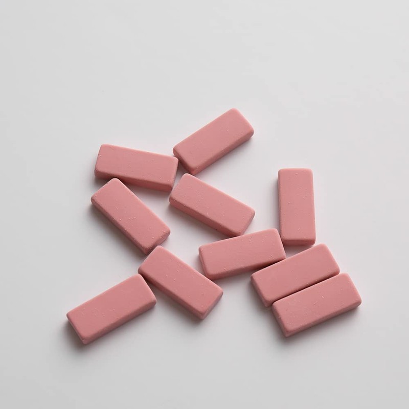 Palomino Blackwing Replacement Erasers - Pink - 10 Count
