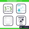 MEDSTOCK Transparent Island Multipack - 10cm x 12cm - 3pcs