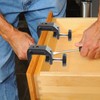 Forhandy Pack of 2 C Clamp, Adjustable Clamping Range is