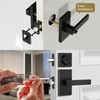 Newlaking Exterior Door Handle with Single Cylinder Deadbolt Lock