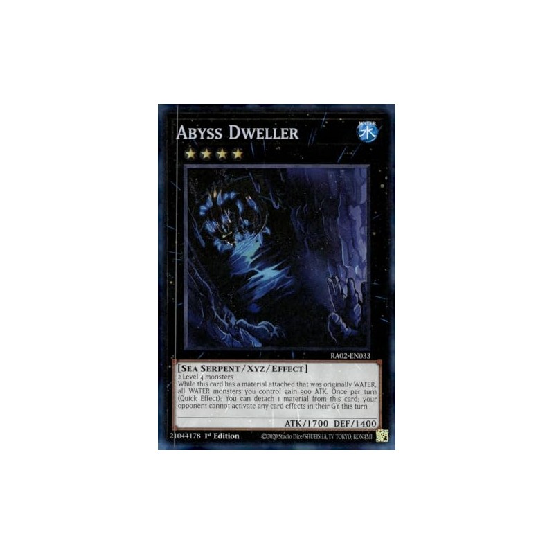 Abyss Dweller (PCR) - RA02-EN033 - Prismatic Collector's Rare -