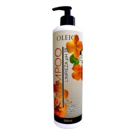 Shampoo Oleios de Limpieza Profunda con pH 7.5, para Todo Tipo de Cabello, Floral Suave, 500 mL