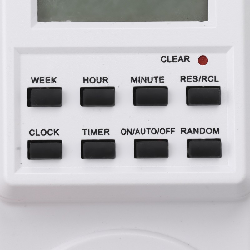 Indoor Mini Outlet Timer Digital Countdown Timer Outlet Indoor Timed