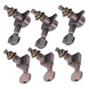 6Pcs Guitar Locking Tuners Tuning Pegs for Full Enclosed Electric