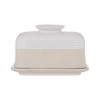 Mason Cash Rustic Charm Butter Dish Stoneware Dish with Debossed