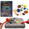 Minerals Excavation Set, Gemstone Excavation Toy, Excavation Set for Children,