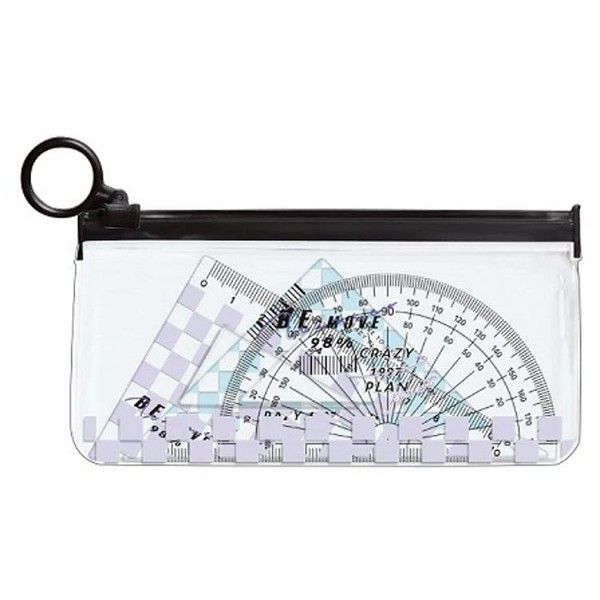 Scale Set: Ruler set with slider case / BE MORE