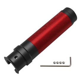 GIDIBII Car Handlebrake, Aluminum E-Brake Handle Compatible with Subaru WRX/STi/Impreza/Forester/BRZ and FR-S/86 2002-2019 (Black-red)