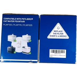 SORON Replacement Filters and Sponges for Pet Fountains - 20 Each - LOT of 2