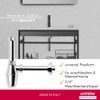 Schläfer 4396115 | Chrome ABS 1 1/4 Siphon, Bottle Siphon
