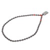 Terahertz Beaded Necklace Fashionable Rectangular Pendant Soreness Relief Energy Stone