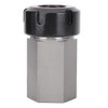 Hex ER25 Collet Block High Carbon Steel CNC Lathe Square