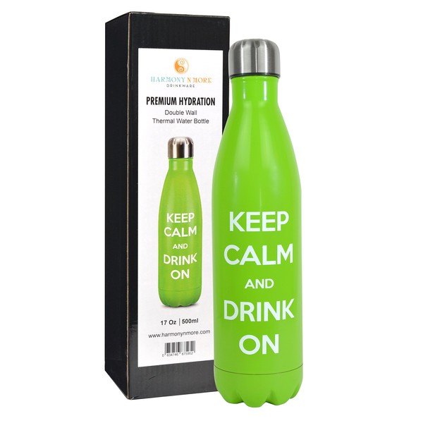 Best Stainless Steel Double Wall Vacuum Insulated, Cola Shaped Reusable