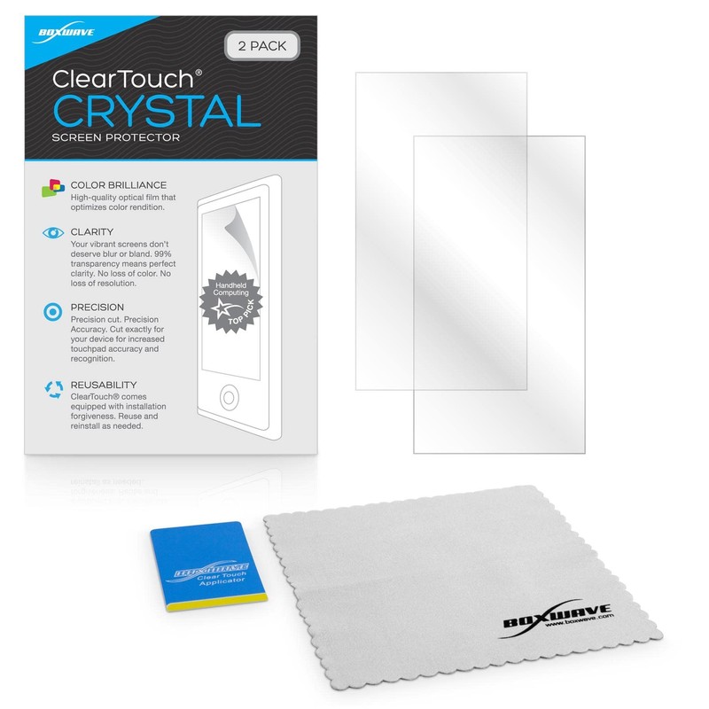 BoxWave Screen Protector Compatible with BlackBerry Key2 - ClearTouch Crystal