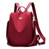 shepretty Women's Anti-Theft Backpack Shoulder Bag School Bag, 3-8864red, Practical,