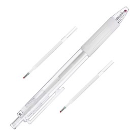 Baluue 1 Set Eyebrow Pencil Sealer Cream Eyeliner Stencil Markers Tint Gel Magnifying Refills Sunscreen Waterproof Eyeshadow Eyebrow Brush Snatch Brushes Mascara Plastic White