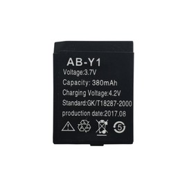 Smart Watch Battery AB-Y1 Rechargable Lithium Battery with 380MAH Capacity