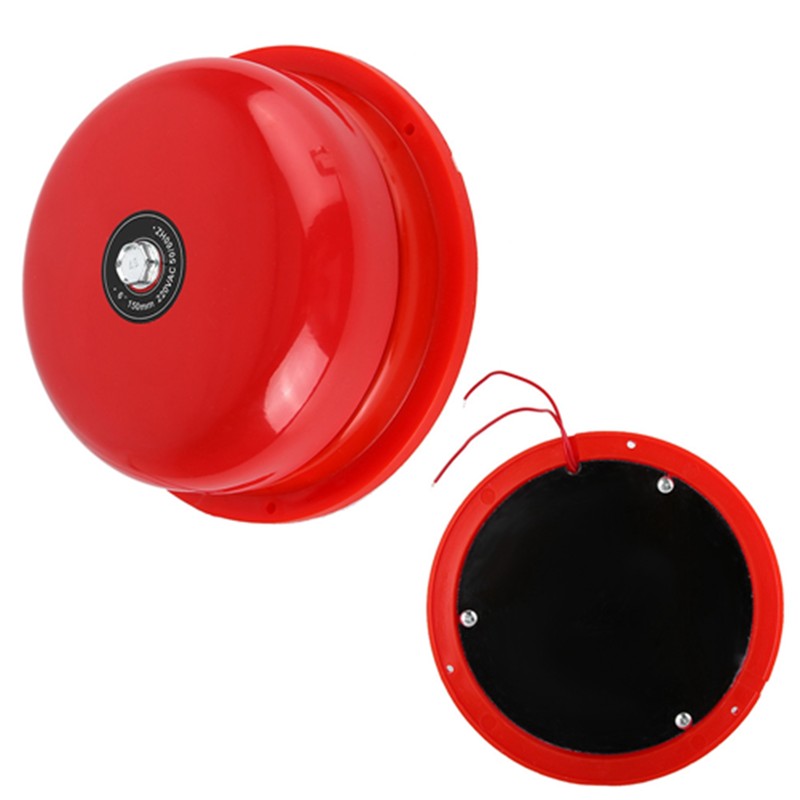 6 Inches Carbon Steel Internal Strike Type Electric Bell 95db