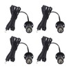 4pcs LED Display Spot Lights 5V Dimmable USB Mini Spotlight